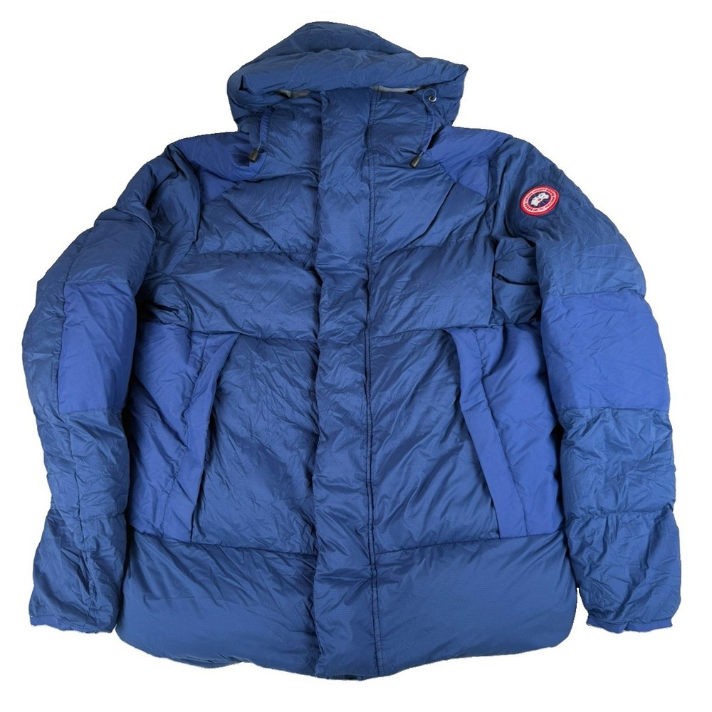 Canada Goose Lodge Hoody 5078M Mens XL Northern Night Blue Down Puffer Jacket